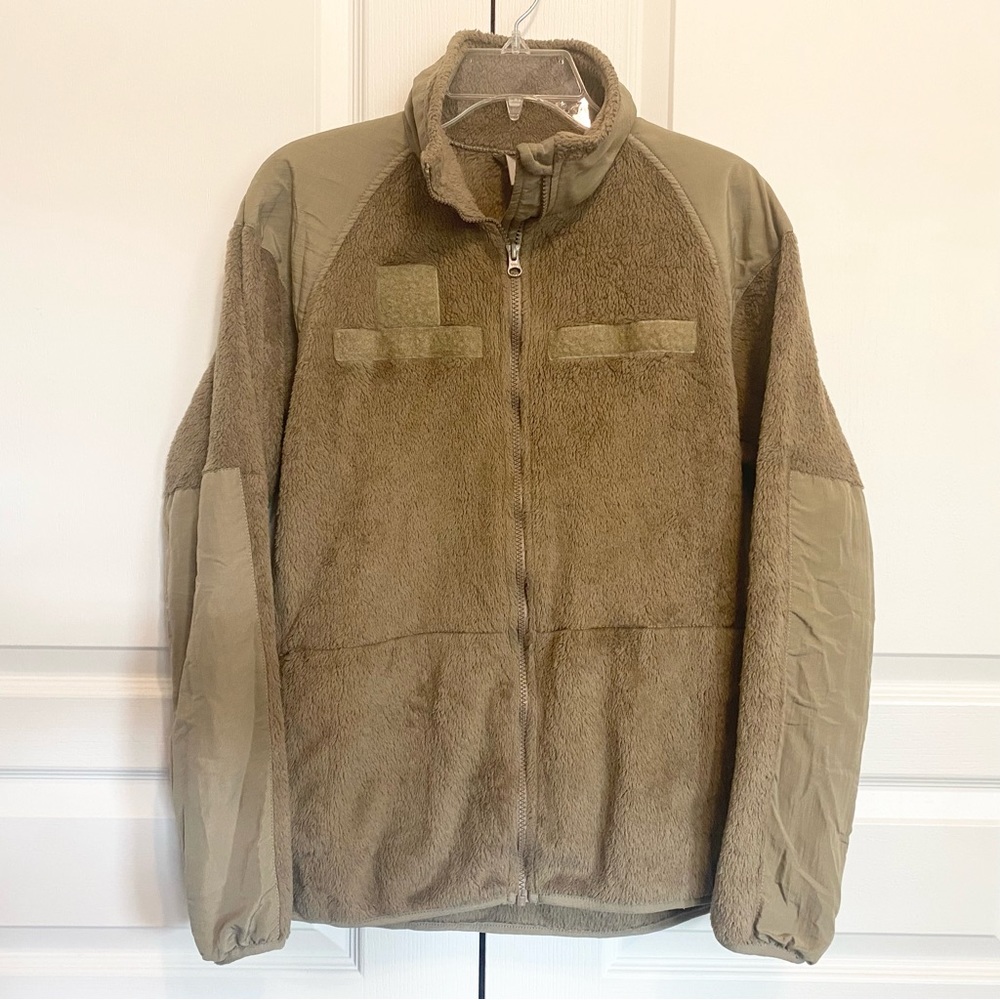 Peckham Polartec Gen III Cold Weather Micro Fleece Jacket Coyote Brown - Mens S